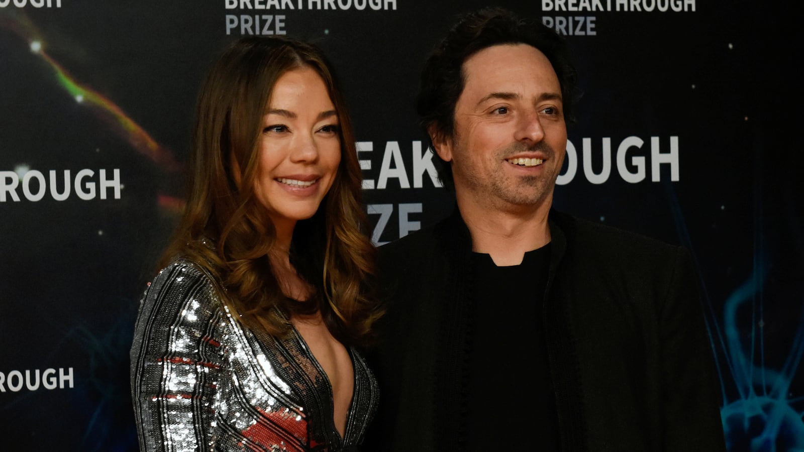 A picture of Google co-founder Sergey Brin and Nicole Shanahan. Brin quietly wrapped up his divorce from Shanahan in May after allegations that she had an affair with buddy-turned-foe tech billionaire Elon Musk tore their relationship apart.