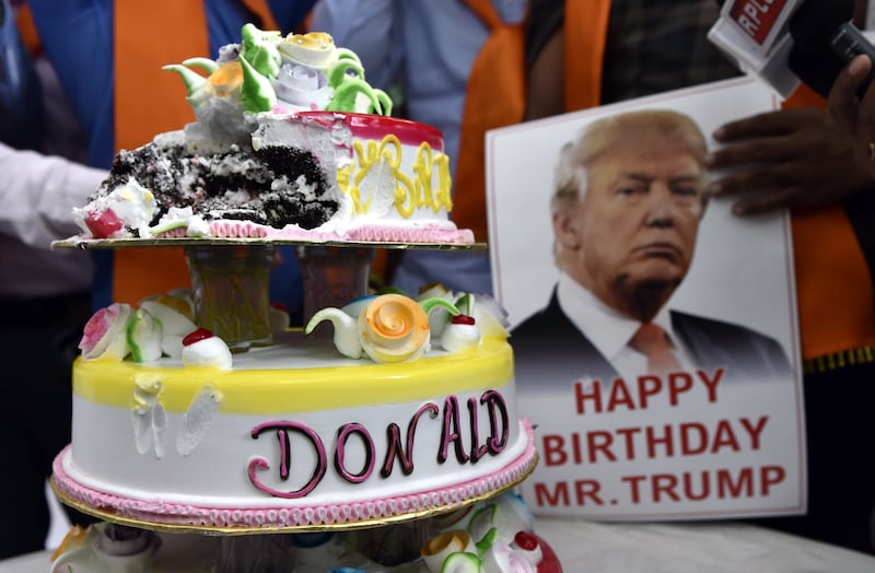 Donald Trump’s birthday is set to be a tacky extravaganza.