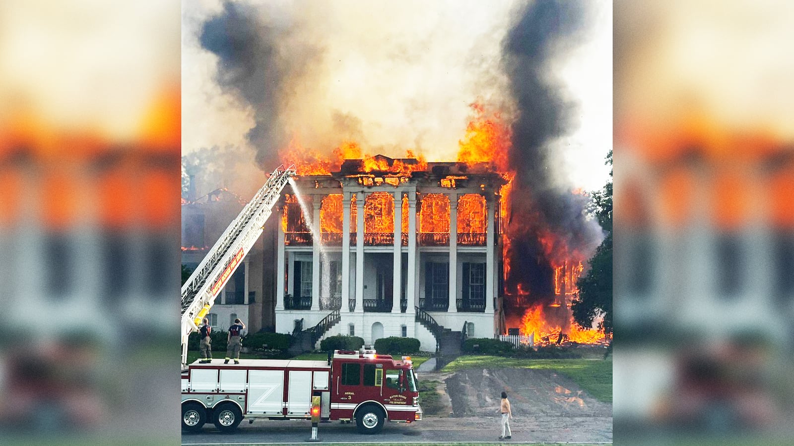 Nottoway Plantation in White Castle, Louisiana.