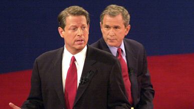 articles/2011/03/25/the-al-gore-surge-olbermann-book-deal-campaign-to-win-back-house/alterman-bush-gore_145076_ry6tcm