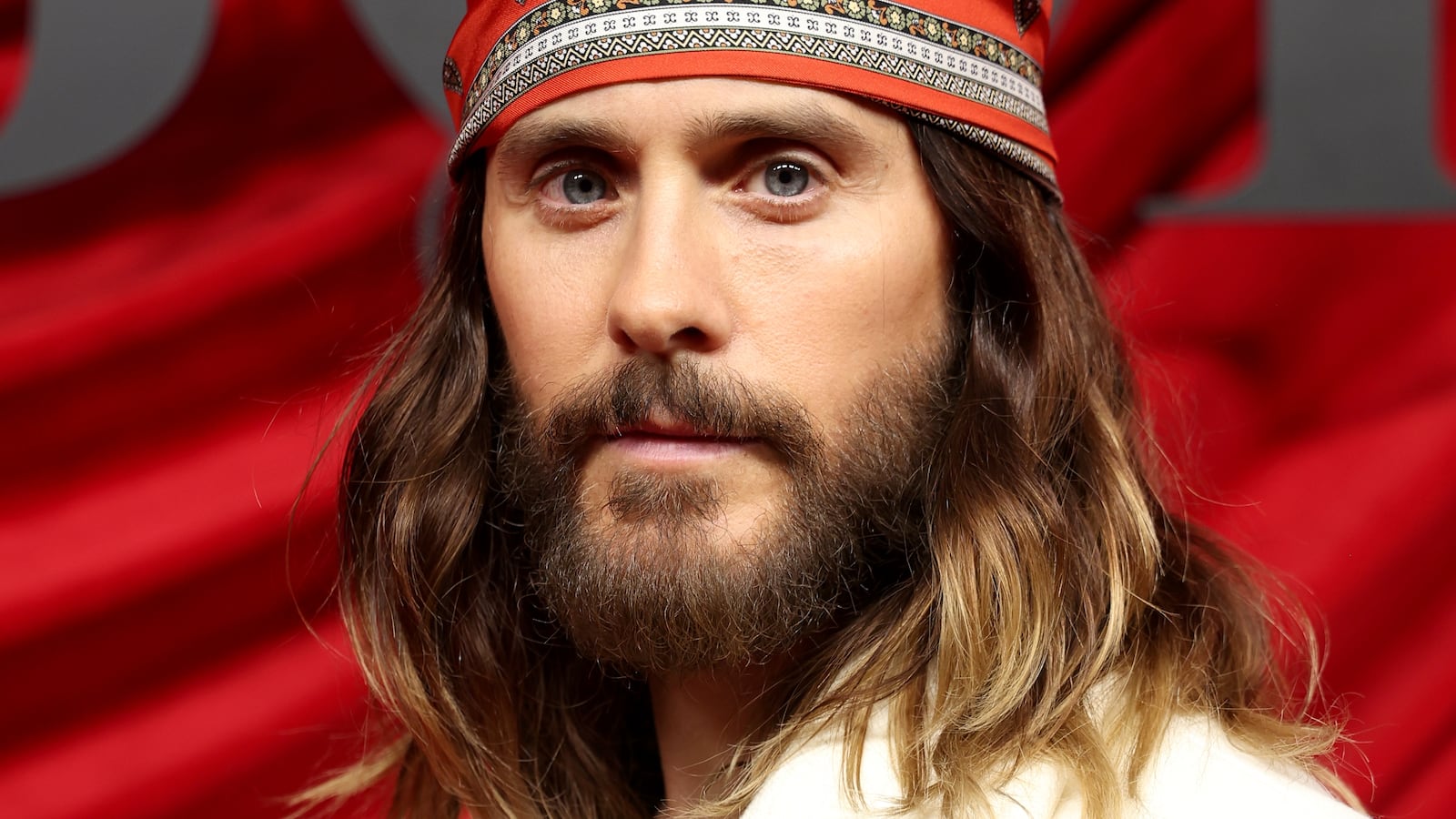 Jared Leto attends an event during Paris Fashion Week on September 28, 2024 in Paris, France.