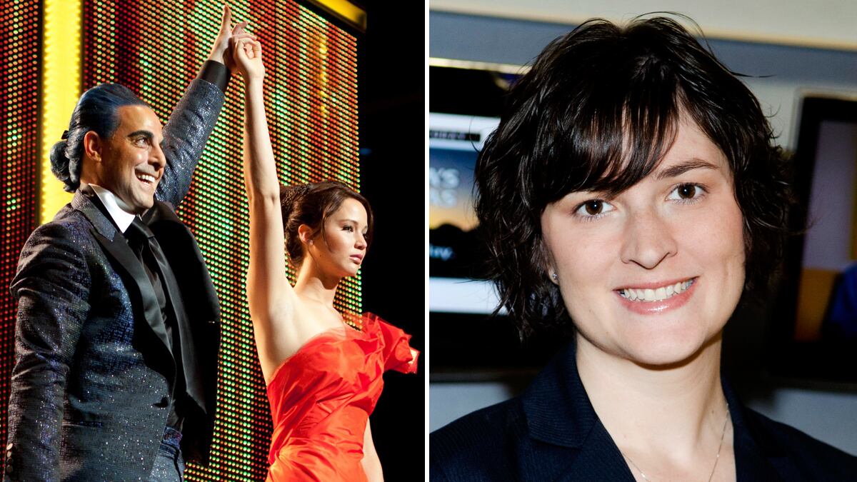 articles/2012/03/31/the-hunger-games-is-a-clarion-call-of-the-social-media-generation/sandra-fluke-as-katniss-macnicol-tease_mcqcty