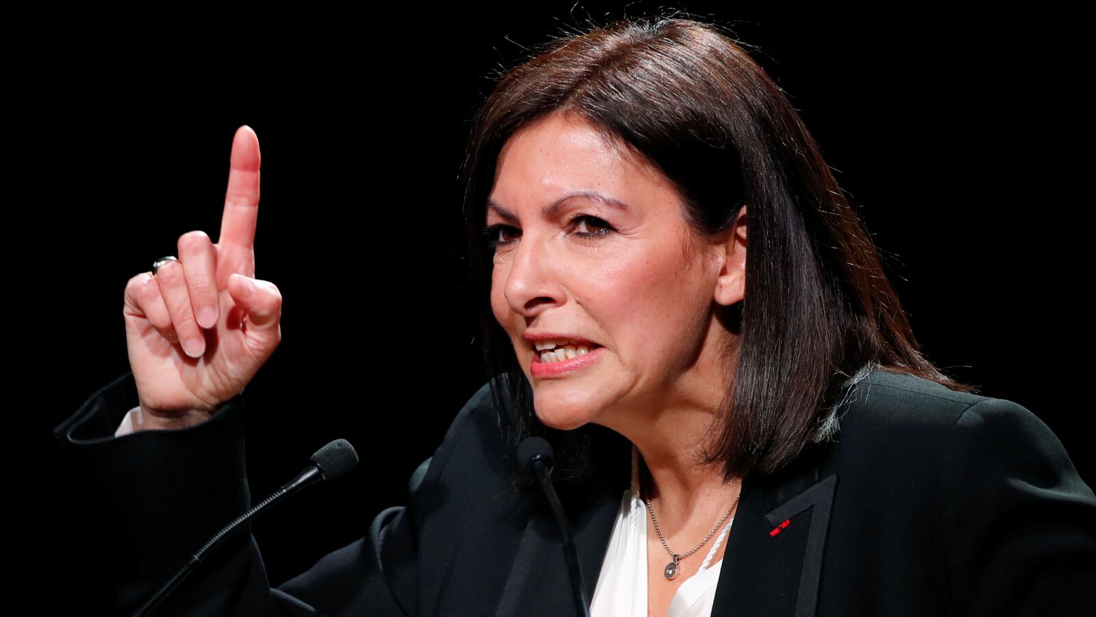 Paris Mayor Anne Hidalgo in 2020.