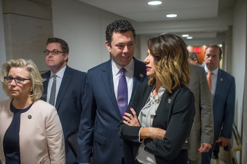 Jason Chaffetz and Noem