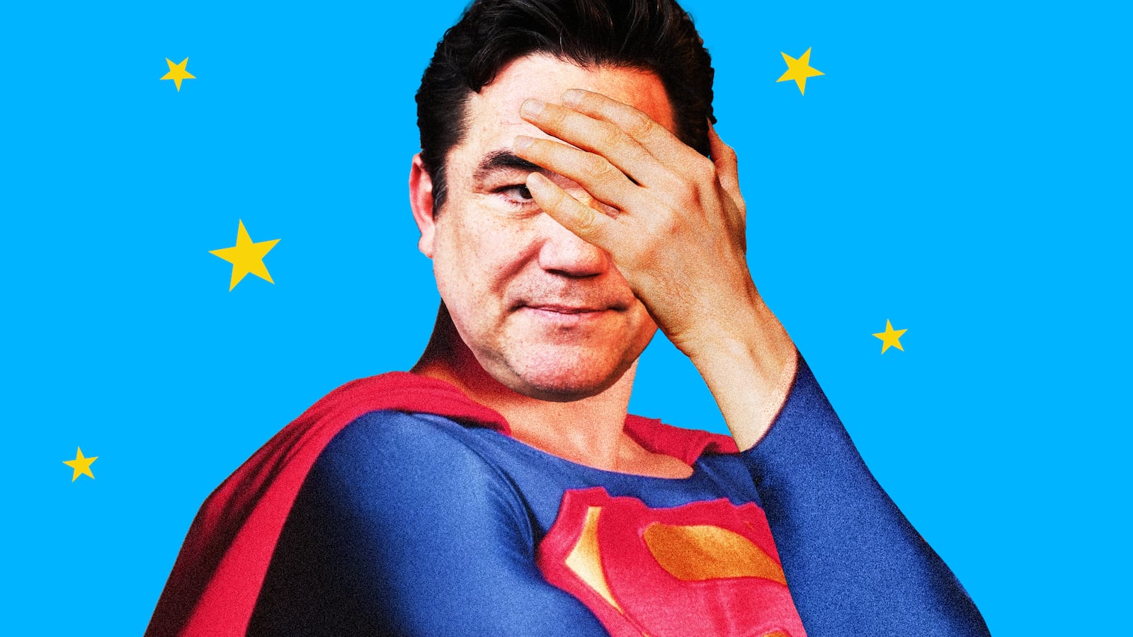 Dean Cain, Superman, embarrassed