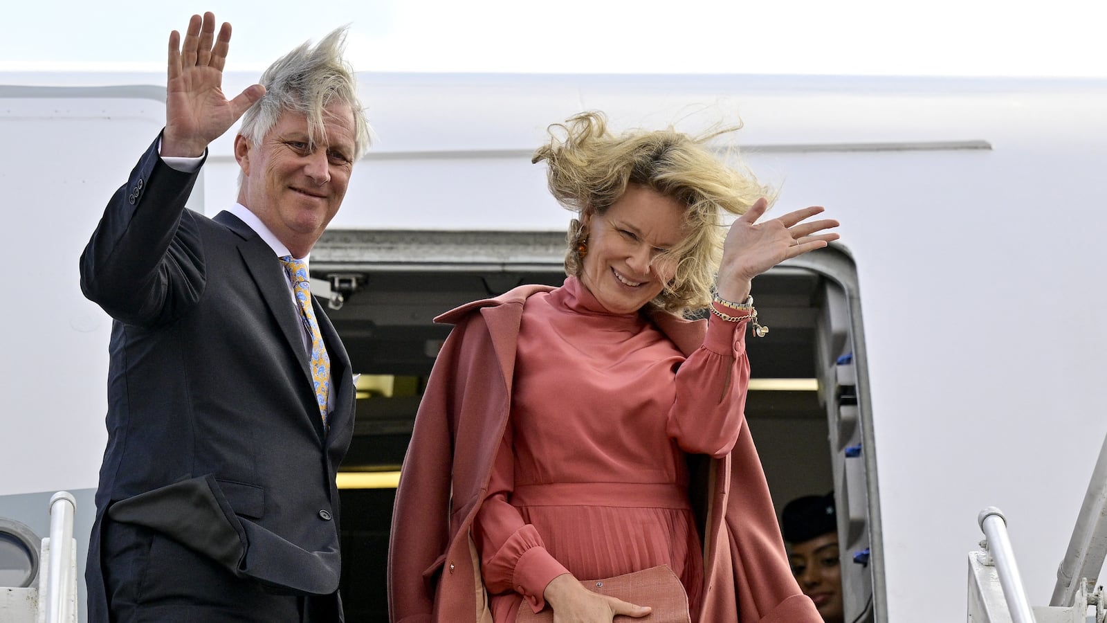 King Philippe, Queen Mathilde of Belgium