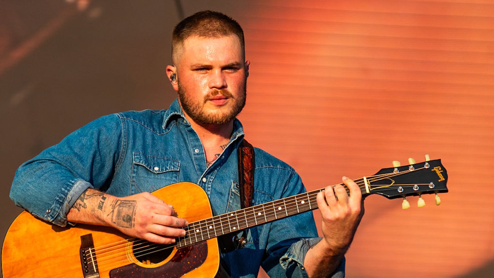 Zach Bryan performs onstage during BST Hyde Park at Hyde Park on June 29, 2025 in London, England.