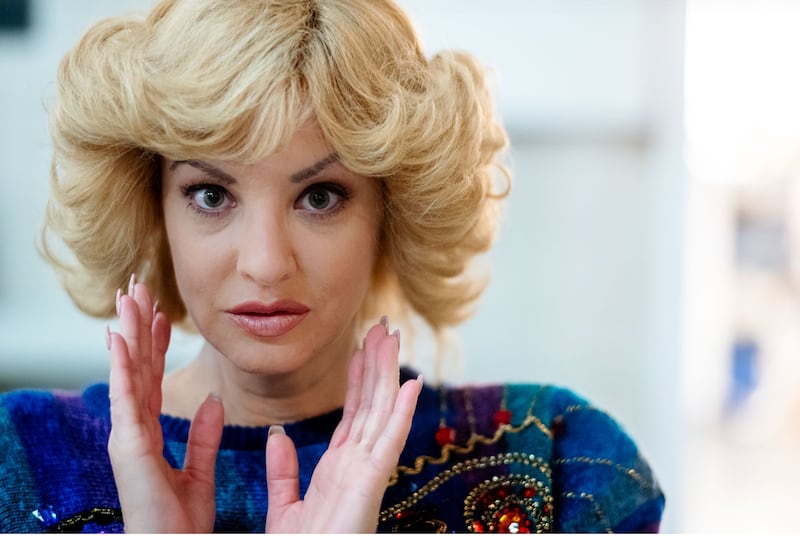 Garlin published this photograph of McLendon-Covey despite their damaged relationship.
