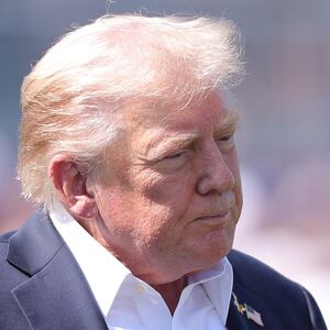 Donald Trump and Abigail Jackson