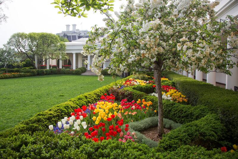 Rose Garden under Obama