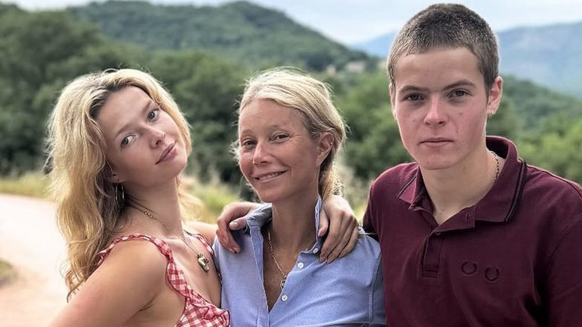 Gwyneth Paltrow, Apple Martin, Moses Martin