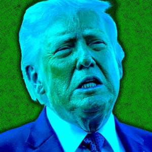 Donald Trump photo illustration