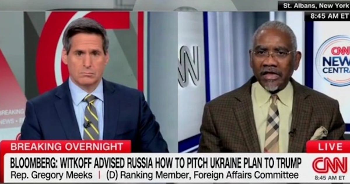 Lawmaker: Witkoff and Trump ‘Are in Bed with the Russians’