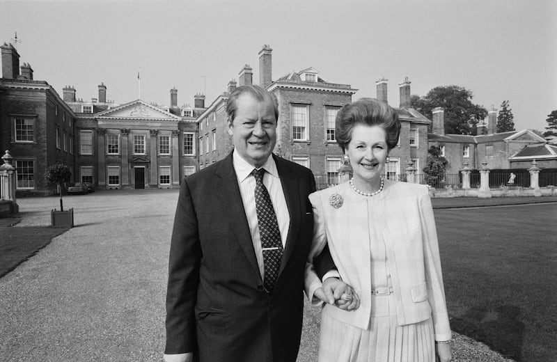 John and Raine Spencer at Althorp