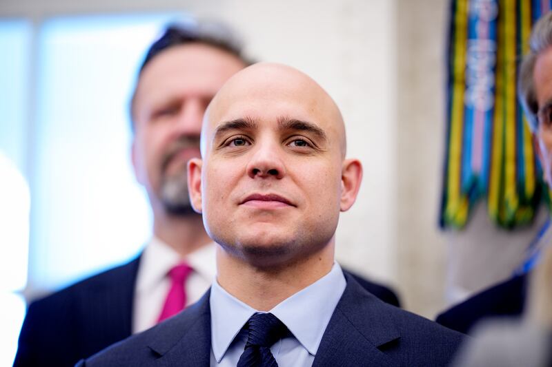 James Blair in the Oval Office