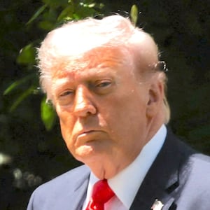 U.S. President Donald Trump departs the White House in Washington, D.C., U.S., May 1, 2026.