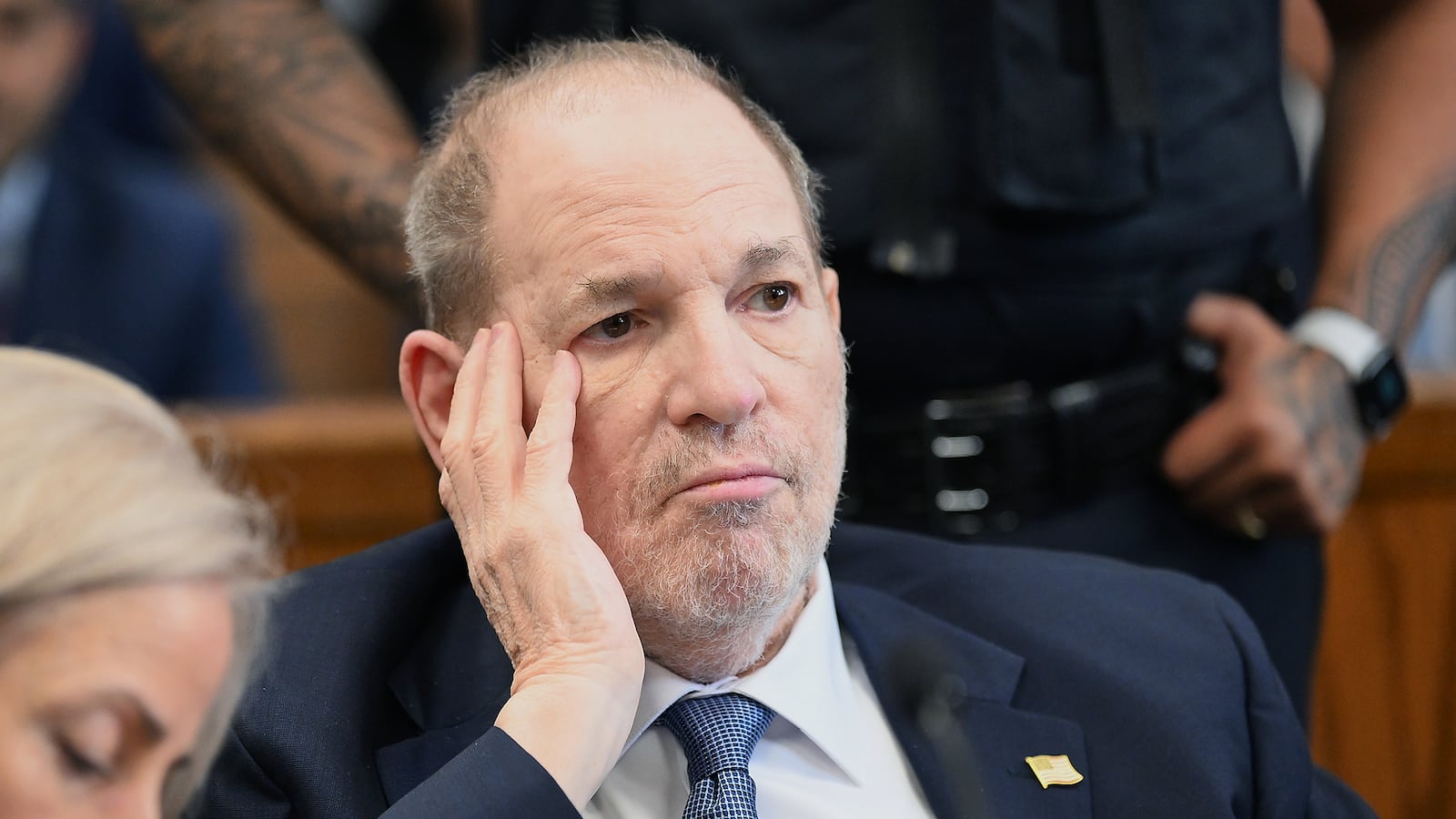 A photo of Harvey Weinstein