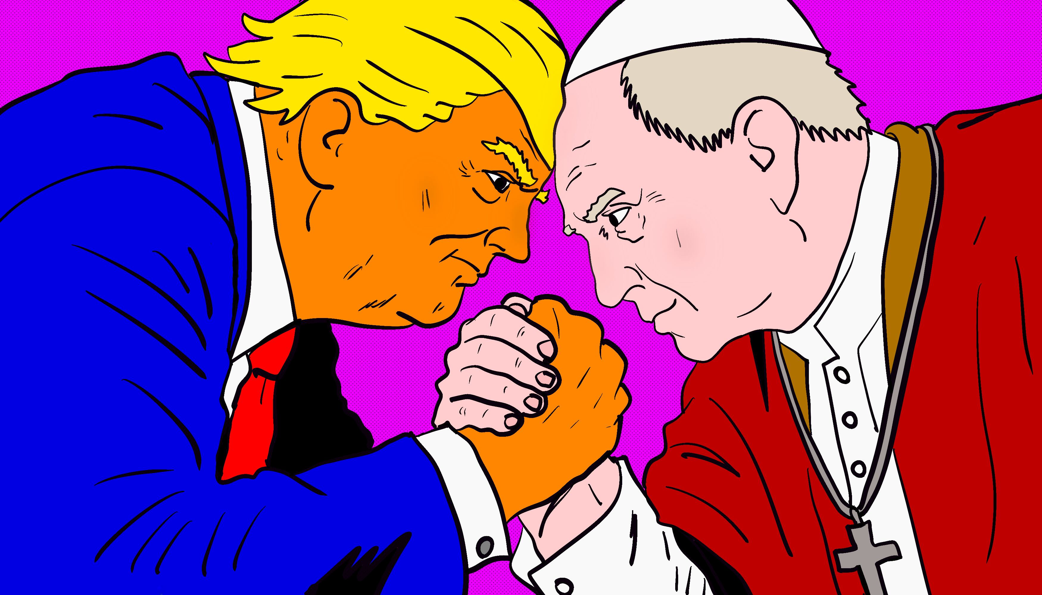 Trump Can Never Win His Fire and Brimstone Fight With the Vatican