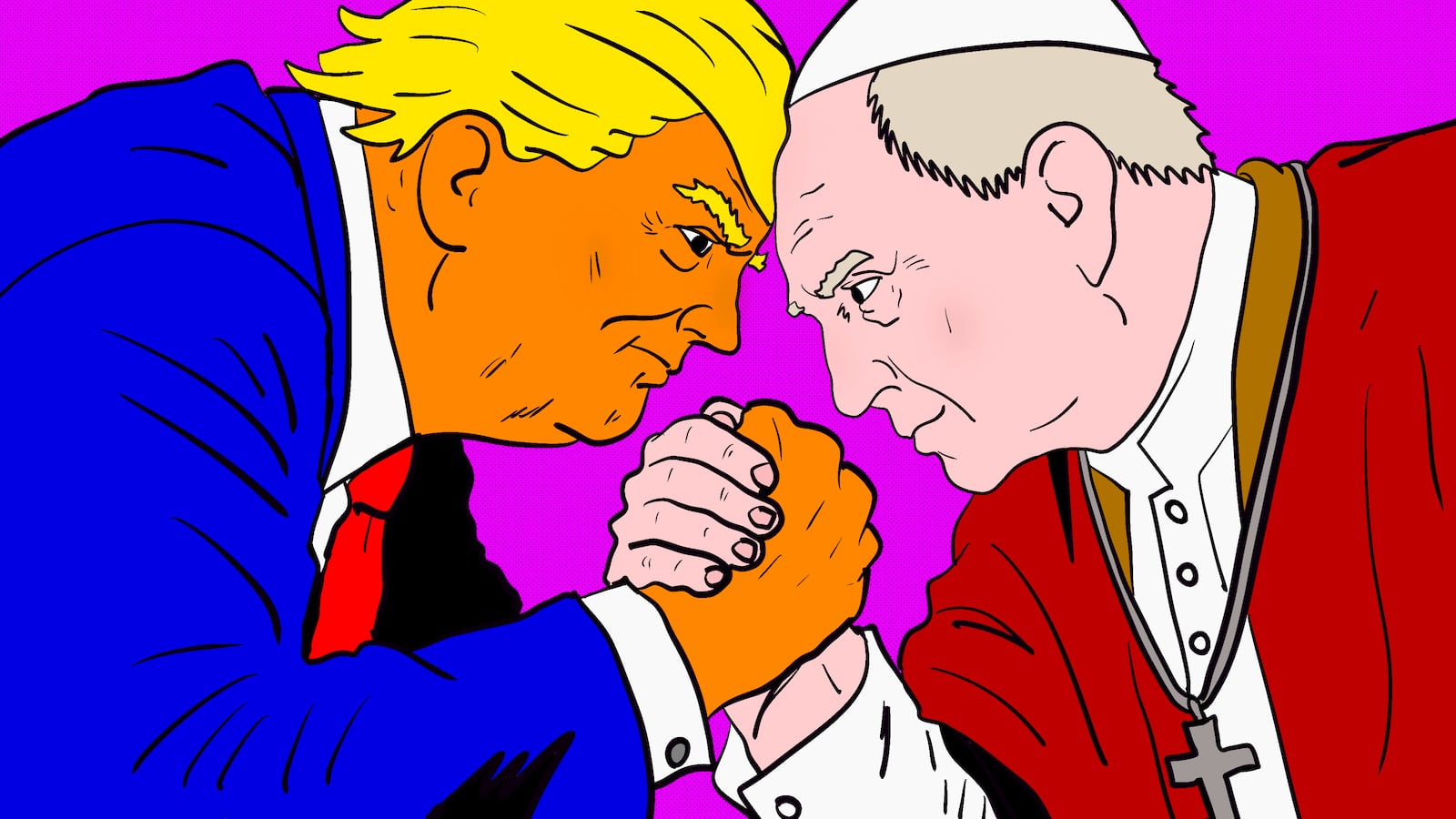 Donald Trump, Pope Leo