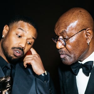 Michael B. Jordan and Delroy Lindo