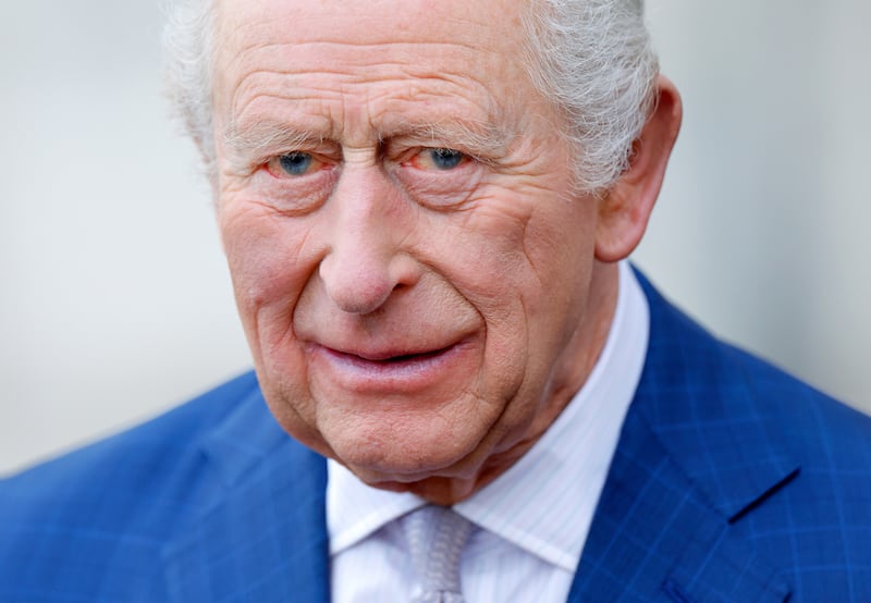 King Charles III attends an Advent Service, at Westminster Abbey on December 10, 2025 in London.