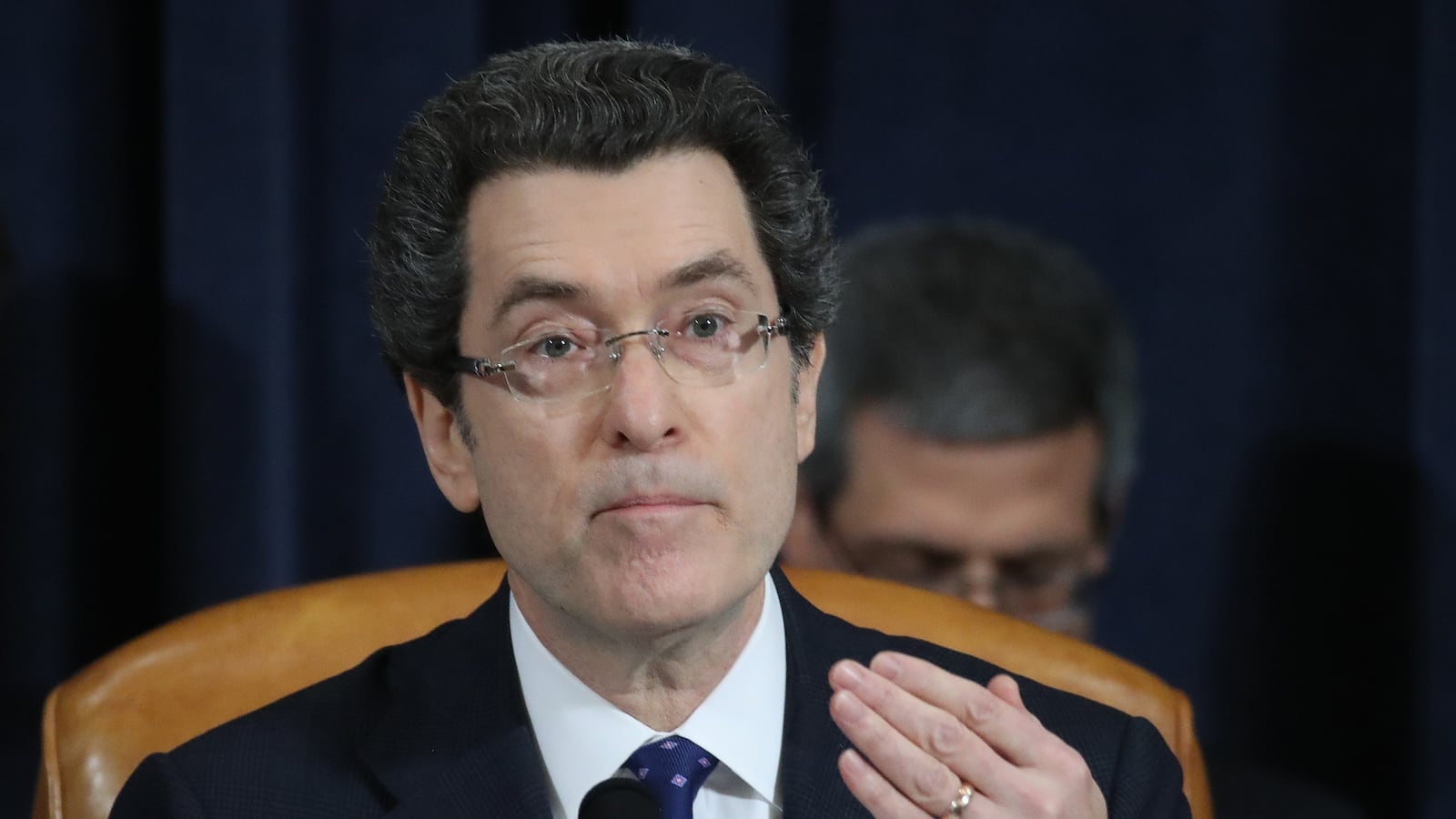 Norm Eisen acts as majority counsel during a House Judiciary Committee hearing in 2019.