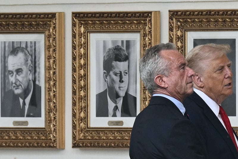 Trump and Robert F. Kennedy Jr.