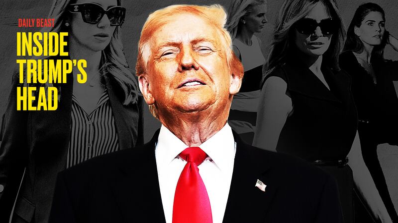 Donald Trump and the women around him.