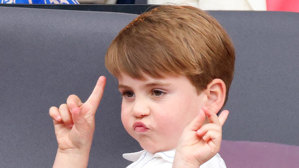 Prince Louis in June 2022.