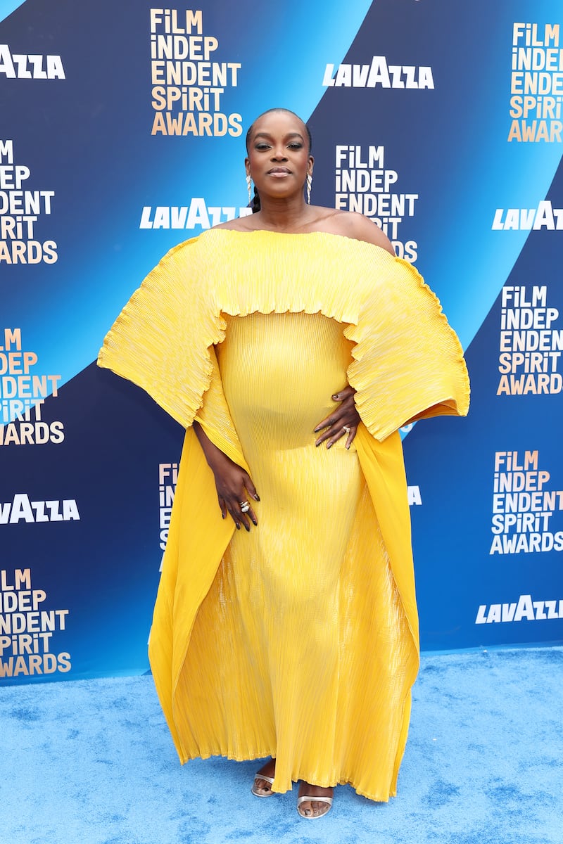 LOS ANGELES, CALIFORNIA - FEBRUARY 15: Wunmi Mosaku attends the 2026 Film Independent Spirit Awards at Hollywood Palladium on February 15, 2026 in Los Angeles, California. (Photo by Monica Schipper/Getty Images)