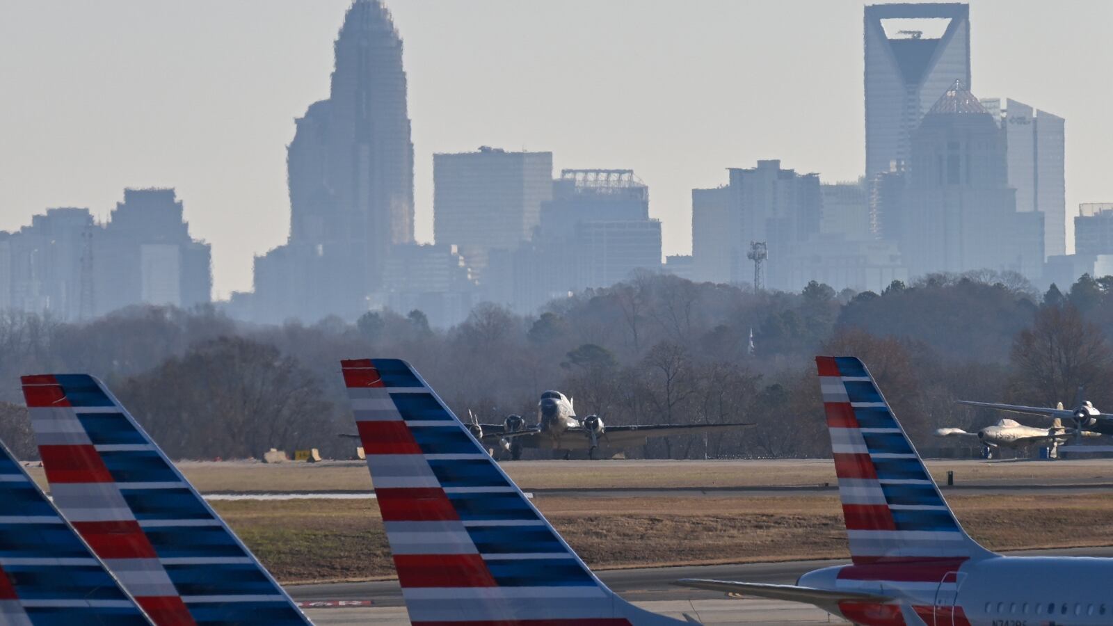 Charlotte Douglas International airport and American Airlines