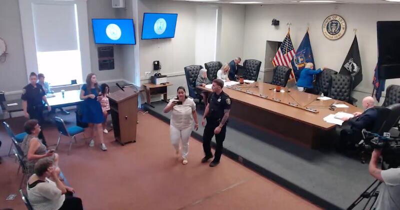 Islip council meeting erupts after ICE decision.