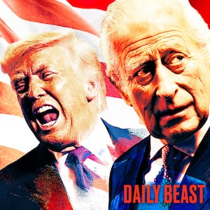 Donald Trump and King Charles