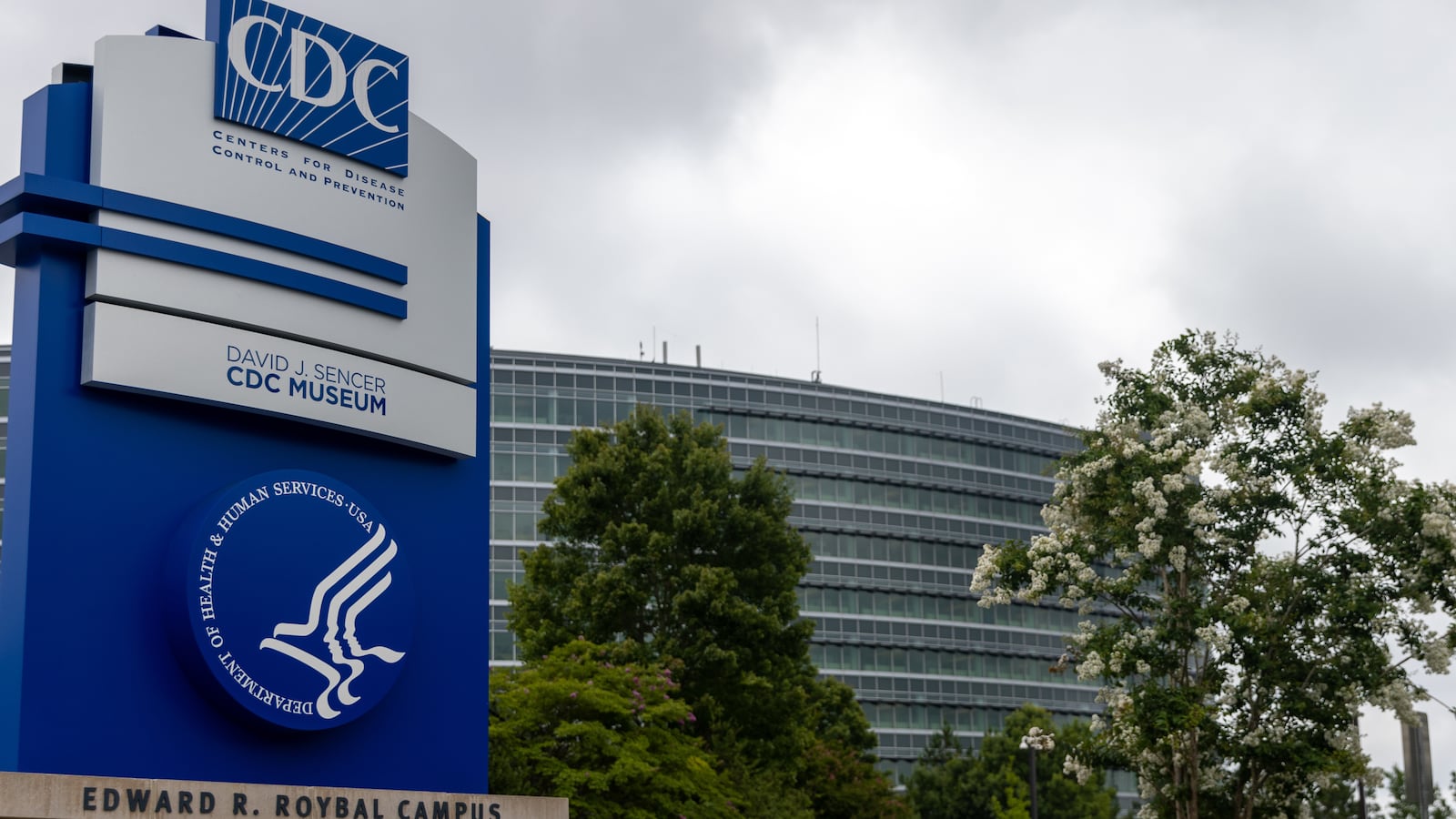 : A general view of the Center for Disease Control headquarters is seen in Atlanta
