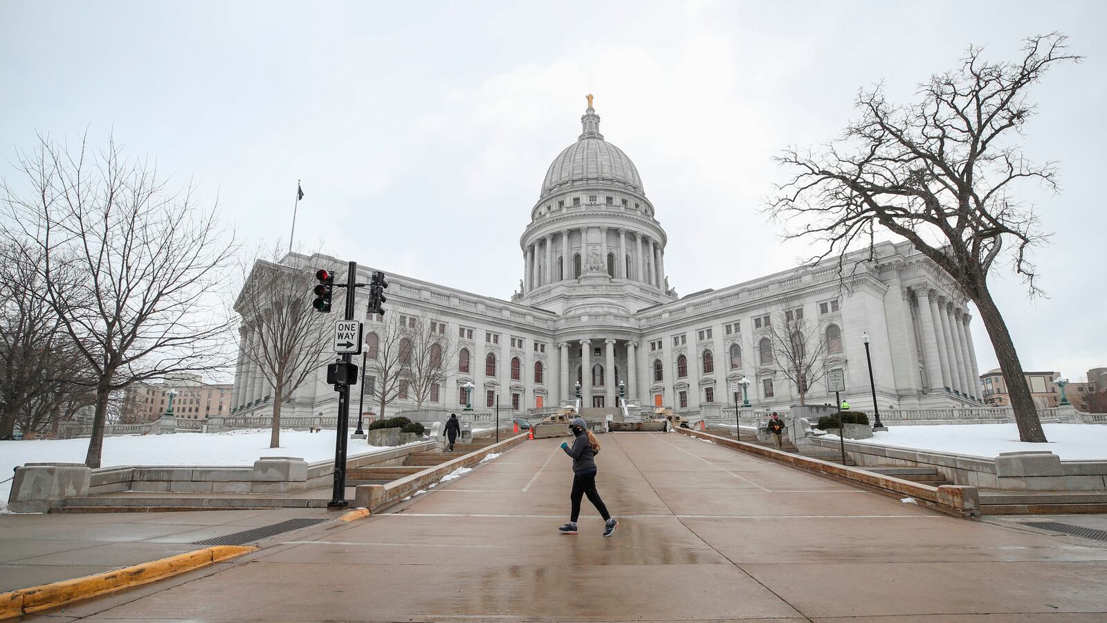 The State Capitol in Madison, Wisconsin
