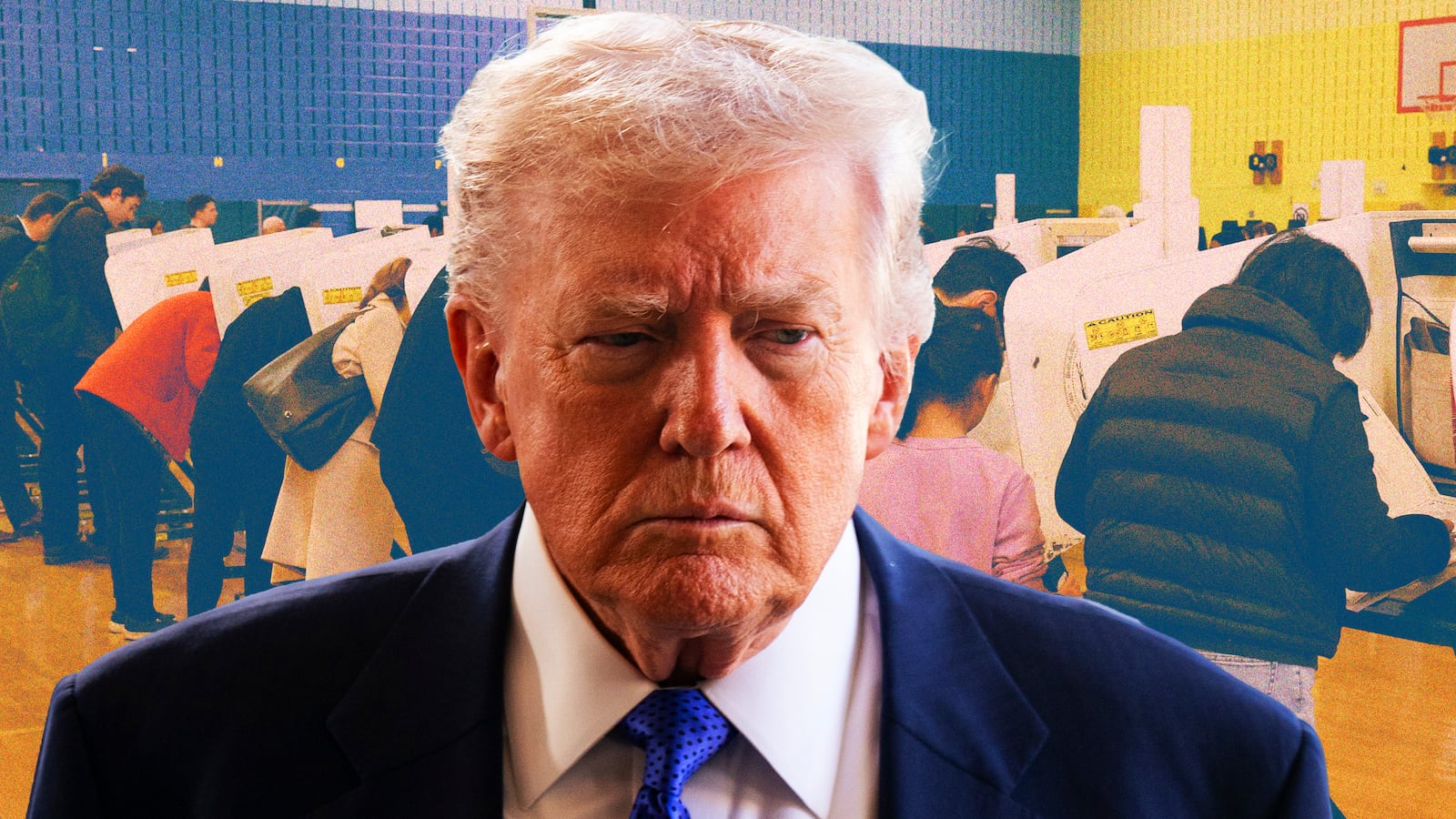 Donald Trump photo illustration