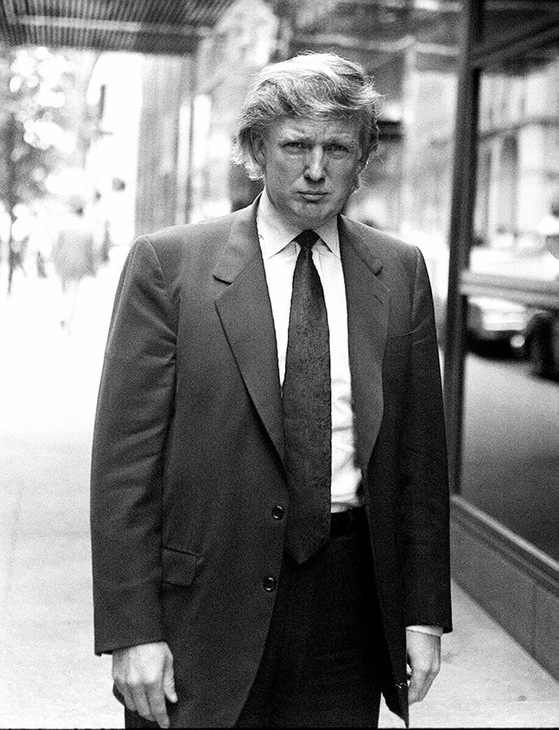 Donald Trump in 1996, around the same time he was reportedly trying to woo Princess Diana with flowers and letters.