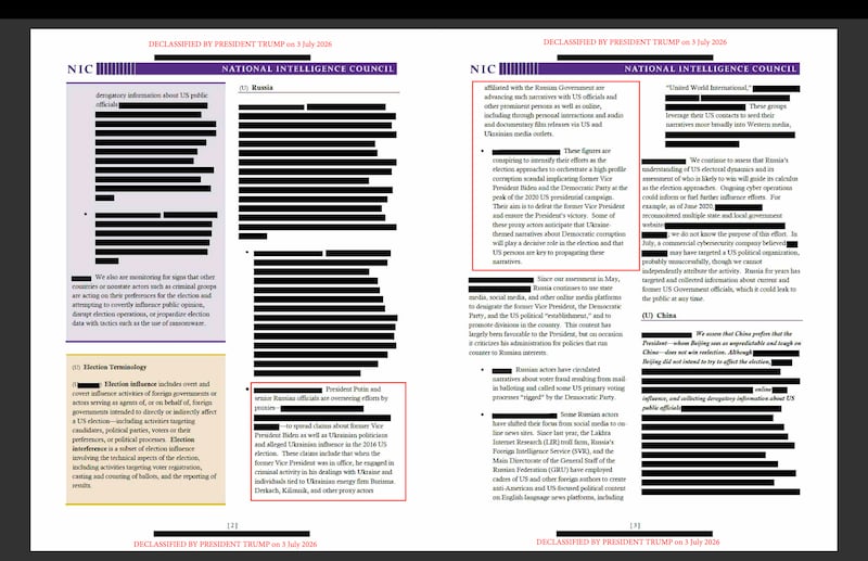 The incriminating passage that fingers Putin.