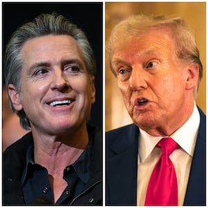 Newsom, Trump