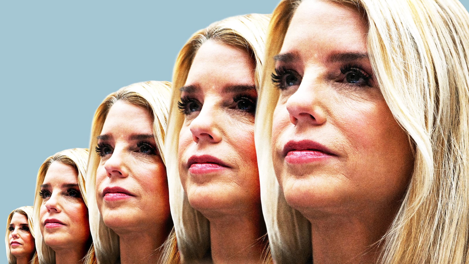 Photo Illustration of Pam Bondi