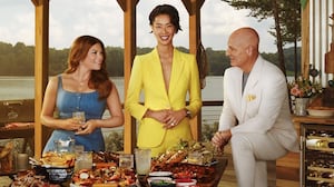 Gail Simmons, Kristen Kish, and Tom Colicchio
