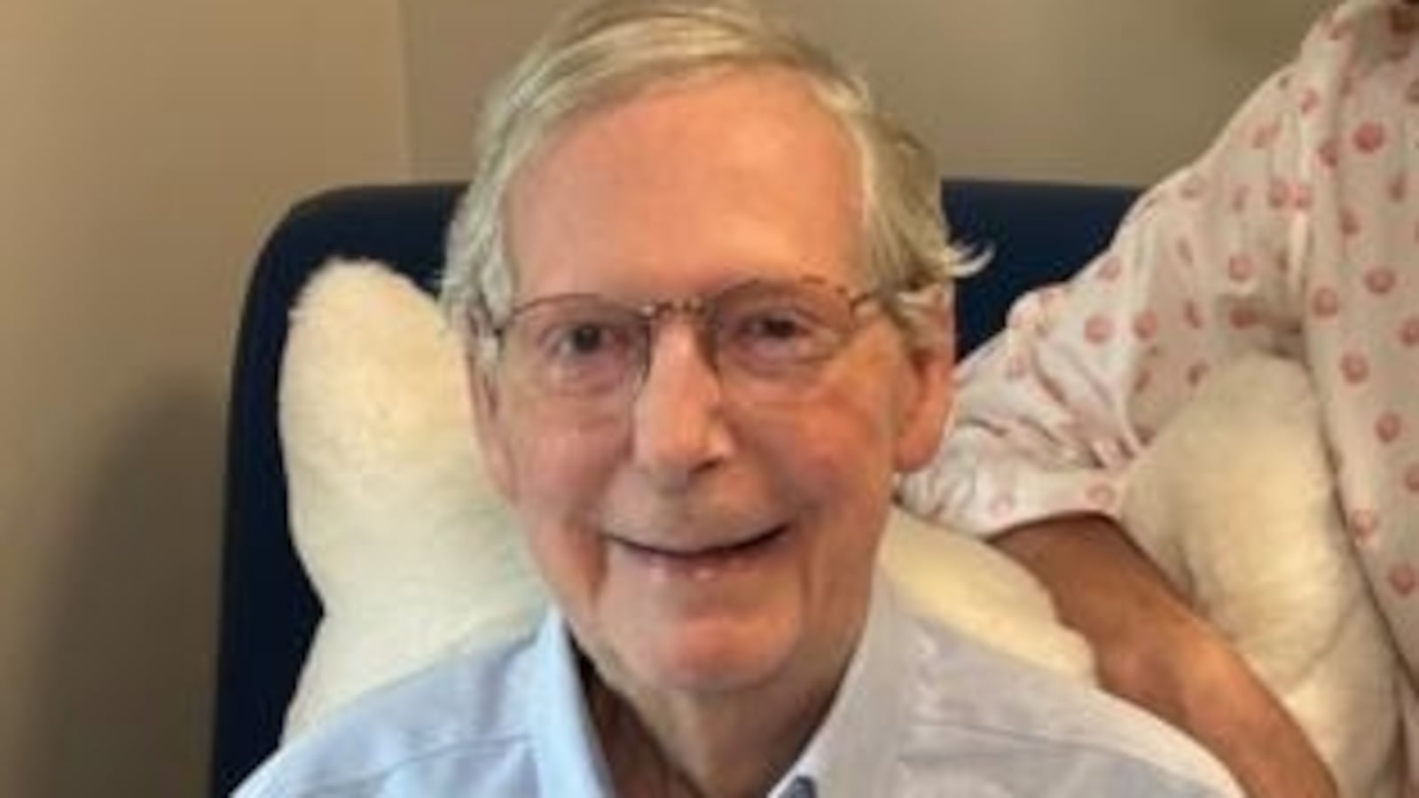 Sen. Mitch McConnell's office releases a new update on his health including a new picture, only the second since he was hospitalized.