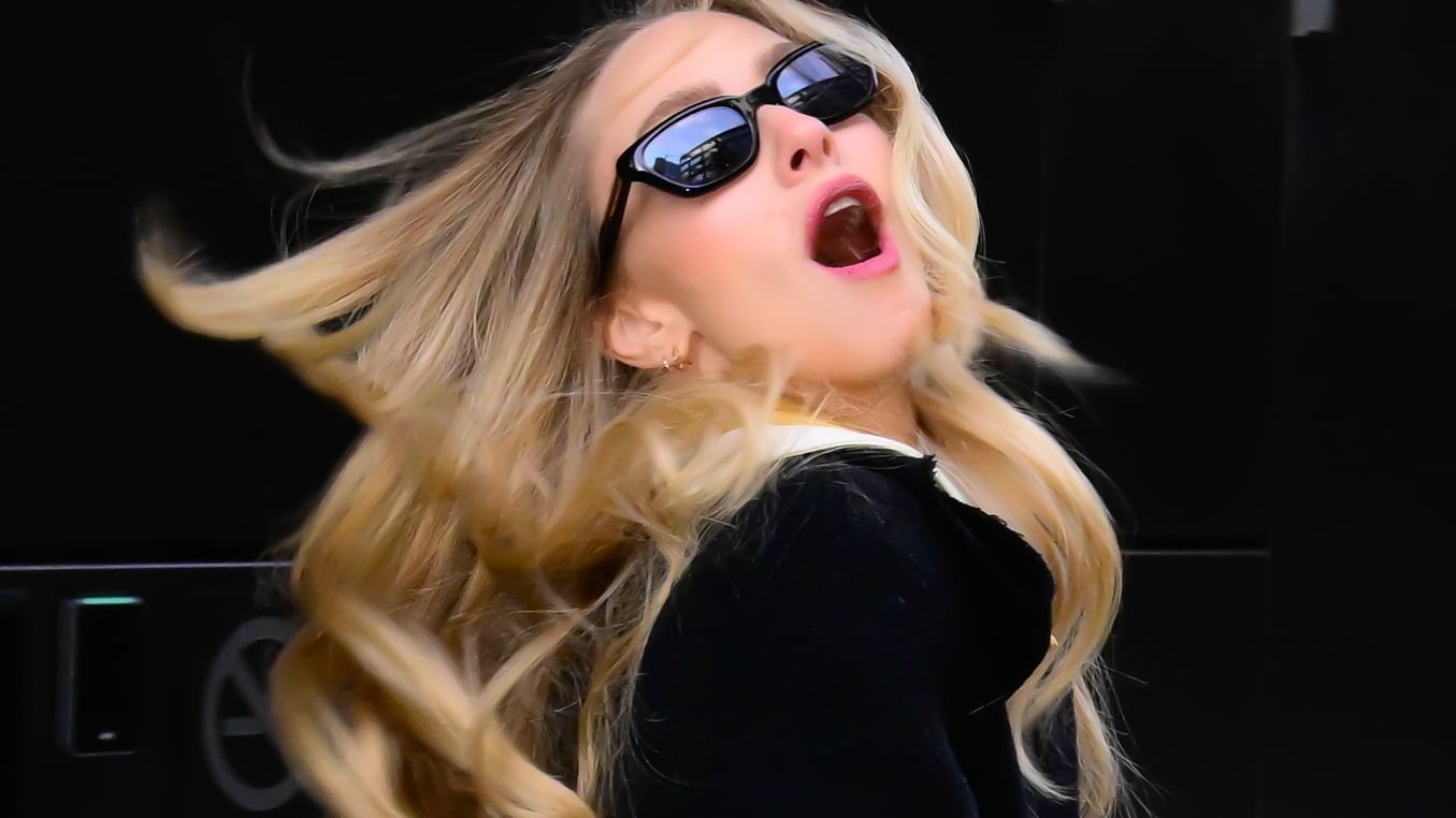 Amanda Seyfried is seen outside "Good Morning America" on December 10, 2025 in New York City.