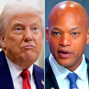Donald Trump Wes Moore