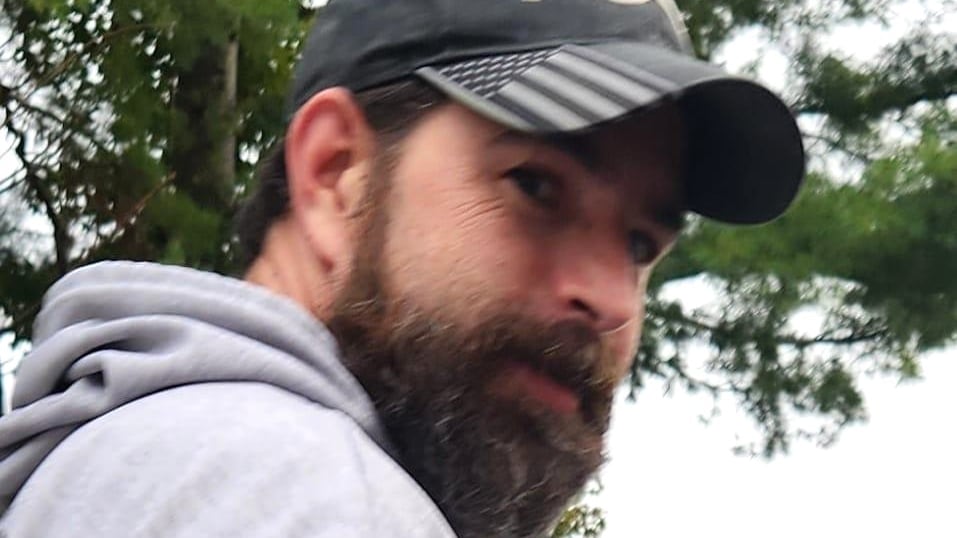 Chris Landry seen side on.