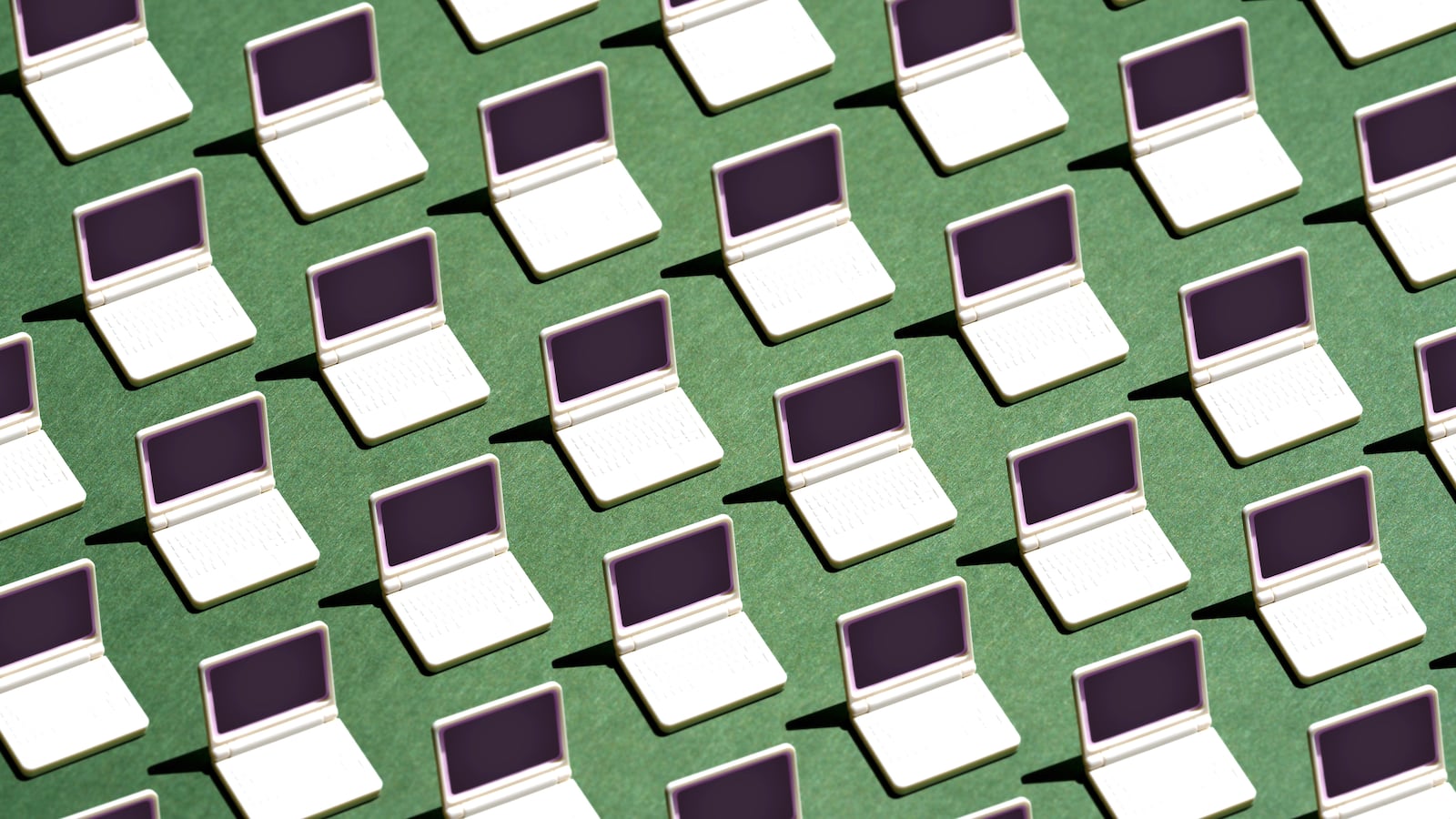 White laptops