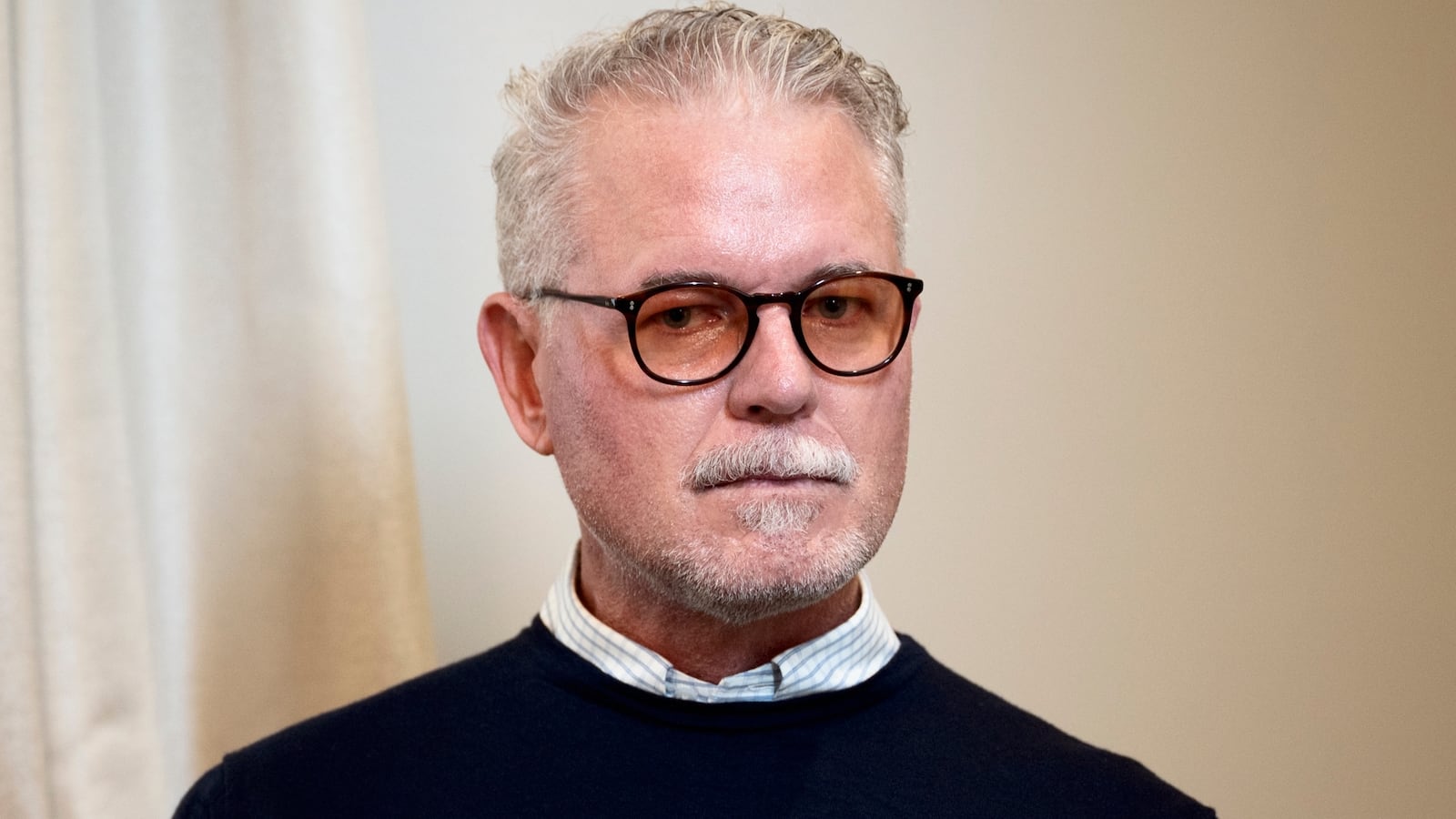 Actor Eric Dane has been diagnosed with ALS, He is photographed at the St. Regis in Washington, DC on September 30, 2025.
