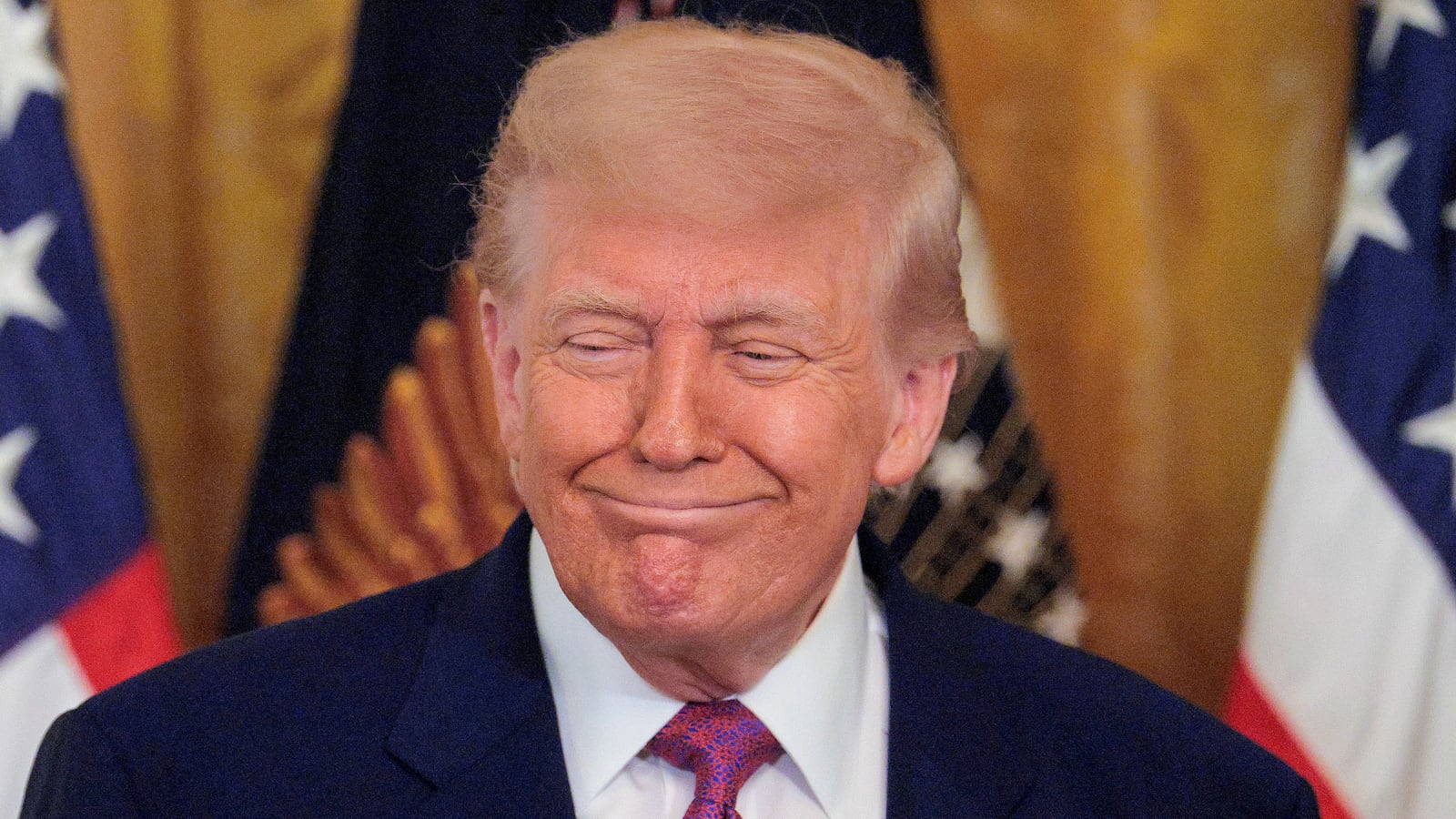 President Donald Trump delivers remarks before signing a series of bills related to California’s vehicle emissions standards during an event in the East Room of the White House on June 12, 2025 in Washington, DC. Members of Congress passed the bills using the Congressional Review Act and the effect would largely revoke the emissions standards enacted by the state of California.