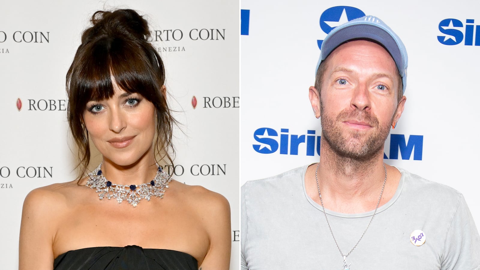 Dakota Johnson and Chris Martin