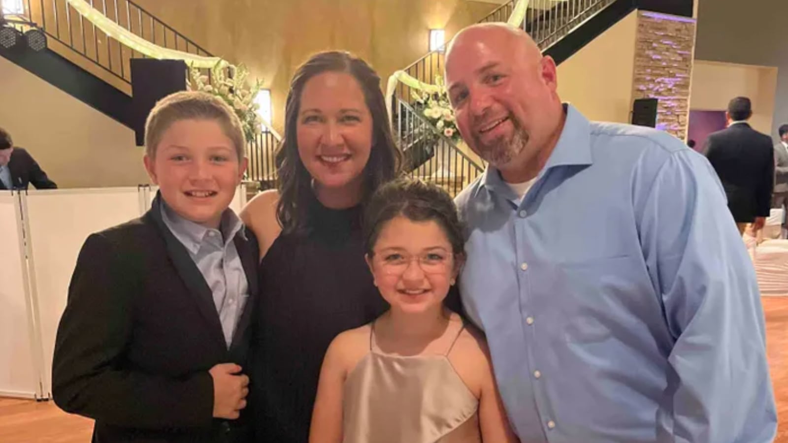 A picture of the Clontz family, of which two members died in an explosion on Saturday in Plum, Pennsylvania. Pennsylvania officials are investigating a hot water tank as the potential cause of the blast.